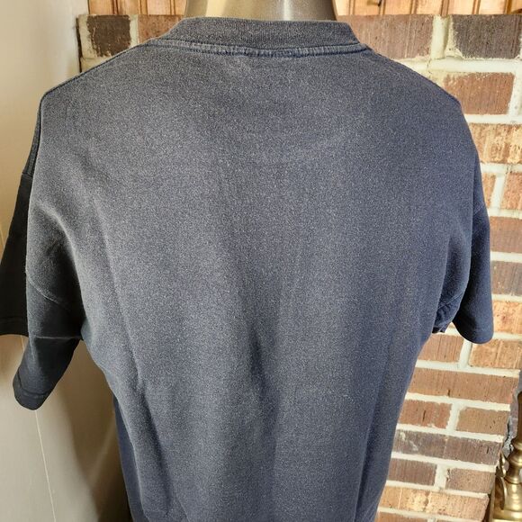 Disney Mickey Mouse Tatoo Style Distressed Graphic T-shirt Size Large - Picture 4 of 7